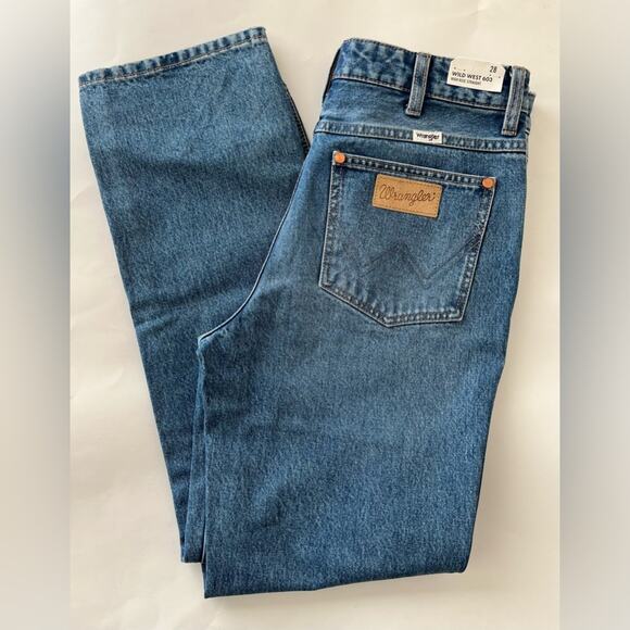NWT Wrangler Wild West 603 high rise straight jeans 28 - Picture 5 of 13